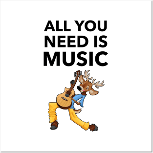 All You Need Is Music Posters and Art